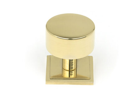 From the Anvil 32mm Kelso Cabinet Knob - Polished Brass