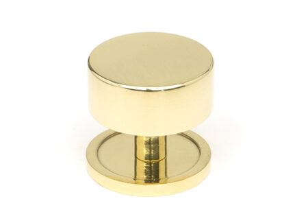 Polished Brass Kelso Cabinet Knob - 38mm (Plain) | 50298