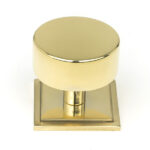 Polished Brass Kelso Cabinet Knob - 38mm (Square) | 50300