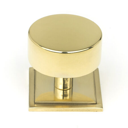 Polished Brass Kelso Cabinet Knob - 38mm (Square) | 50300