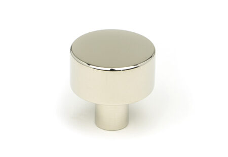 Polished Nickel Kelso Cabinet Knob - 25mm (No Rose) | 50314