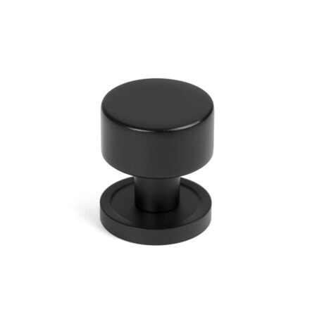 Matt Black Kelso Cabinet Knob - 25mm (Plain) | 50337