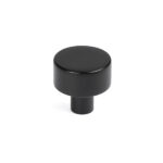 Matt Black Kelso Cabinet Knob - 25mm (No rose) | 50338