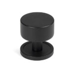 Matt Black Kelso Cabinet Knob - 32mm (Plain) | 50340