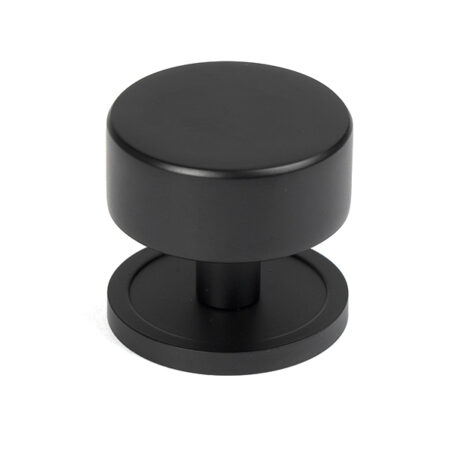 Matt Black Kelso Cabinet Knob - 38mm (Plain) | 50343