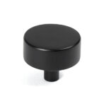 Matt Black Kelso Cabinet Knob - 38mm (No rose) | 50344