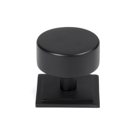 Matt Black Kelso Cabinet Knob - 38mm (Square) | 50345