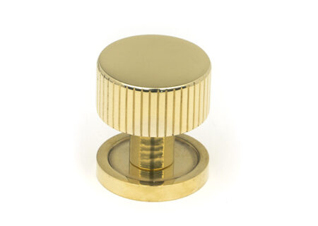 From the Anvil 25mm Judd Cabinet Knob - Polished Brass