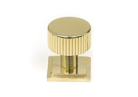From the Anvil 25mm Judd Cabinet Knob - Polished Brass