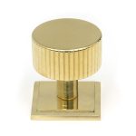 Polished Brass Judd Cabinet Knob - 32mm (Square) | 50366