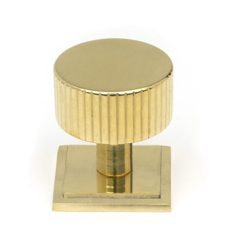 Polished Brass Judd Cabinet Knob - 32mm (Square) | 50366