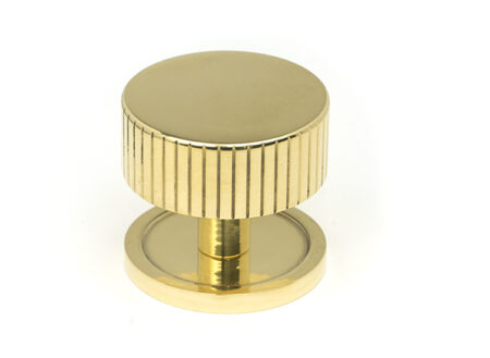 Polished Brass Judd Cabinet Knob - 38mm (Plain) | 50367