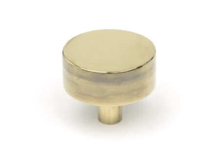 Aged Brass Kelso Cabinet Knob - 38mm (No rose) | 50374