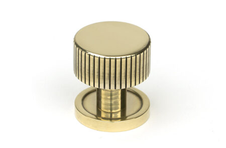 Aged Brass Judd Cabinet Knob - 25mm (Plain) | 50377