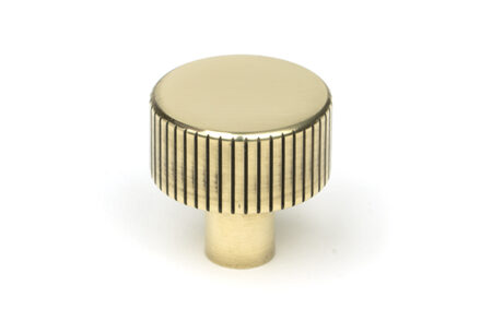 From the Anvil 25mm Judd Cabinet Knob - Aged Brass