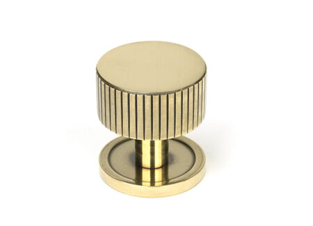 From the Anvil 32mm Judd Cabinet Knob - Aged Brass
