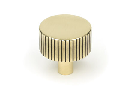 From the Anvil 32mm Judd Cabinet Knob - Aged Brass