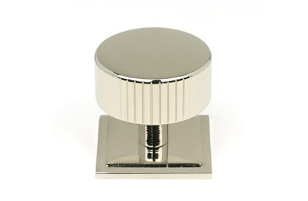 Polished Nickel Judd Cabinet Knob - 38mm (Square) | 50397