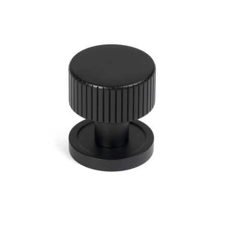 Matt Black Judd Cabinet Knob - 25mm (Plain) | 50424