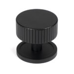 Matt Black Judd Cabinet Knob - 38mm (Plain) | 50430