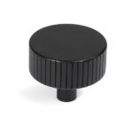 Matt Black Judd Cabinet Knob - 38mm (No rose) | 50431