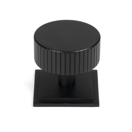 Matt Black Judd Cabinet Knob - 38mm (Square) | 50432