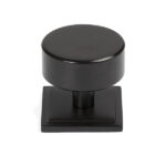 Aged Bronze Kelso Cabinet Knob - 38mm (Square) | 50444