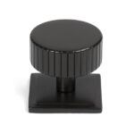 Aged Bronze Judd Cabinet Knob - 38mm (Square) | 50456
