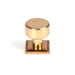 Polished Bronze Kelso Cabinet Knob - 25mm (Square) | 50462