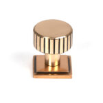 Polished Bronze Judd Cabinet Knob - 25mm (Square) | 50474