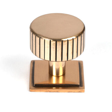 Polished Bronze Judd Cabinet Knob - 32mm (Square) | 50477