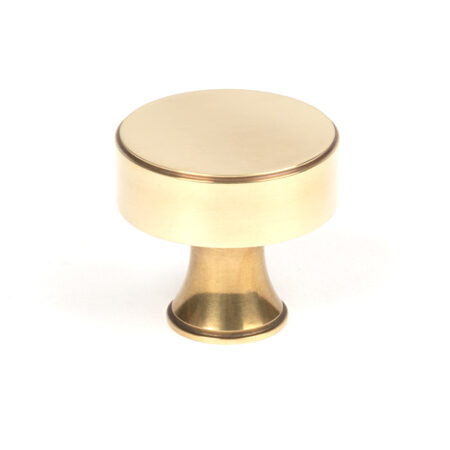 Aged Brass Scully Cabinet Knob - 38mm | 50500