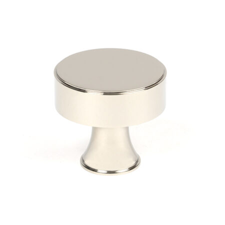 From the Anvil Scully Cabinet Knob - Polished Nickel
