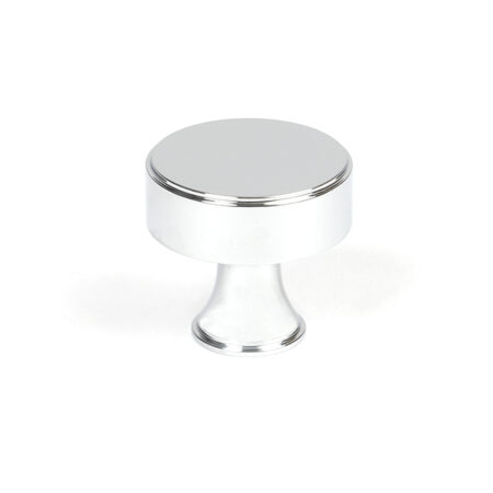 From the Anvil Scully Cabinet Knob - Polished Chrome