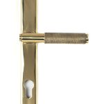 Polished Brass Brompton Slimline Lever Espag. Lock Set | 50604