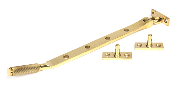 Polished Brass 10" Brompton Stay | 50616
