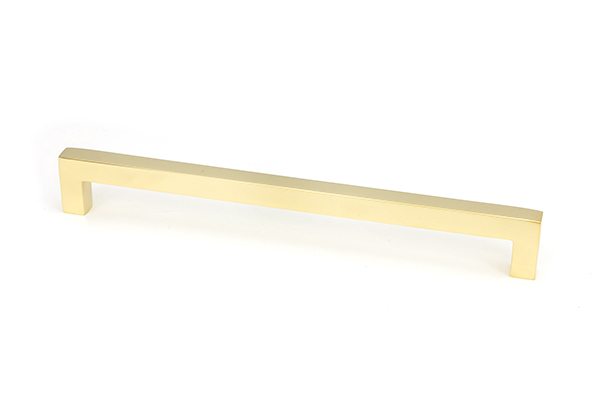 From the Anvil Polished Brass Albers Pull Handle - Large