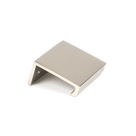 Polished Nickel 50mm Plain Edge Pull | 50700