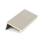 Polished Nickel 100mm Plain Edge Pull | 50701