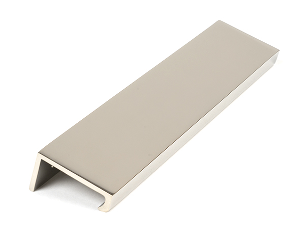 Polished Nickel 200mm Plain Edge Pull | 50702
