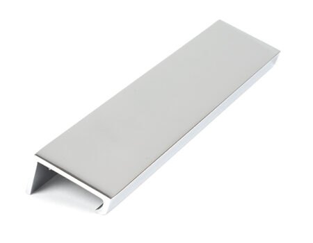 Polished Chrome 200mm Plain Edge Pull | 50715