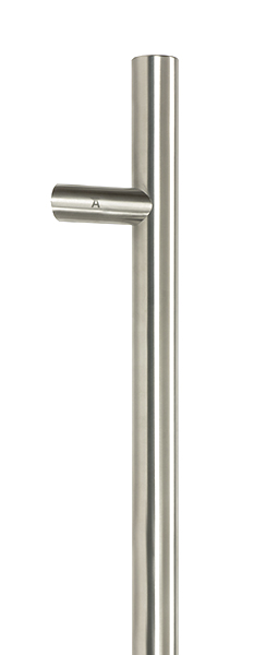 Satin Marine SS (316) 0.6m Offset T Bar Handle Secret Fix 32mm Ø | 50770
