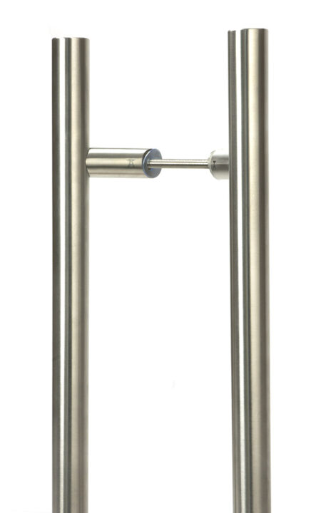 Satin Marine SS (316) 0.6m Offset T Bar Handle B2B 32mm Ø | 50772
