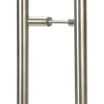 Satin Marine SS (316) 1.2m Offset T Bar Handle B2B 32mm Ø | 50778
