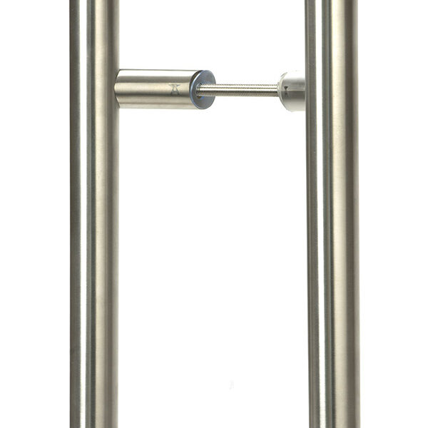 Satin Marine SS (316) 1.8m Offset T Bar Handle B2B 32mm Ø | 50784