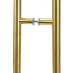 Aged Brass (316) 0.6m T Bar Handle B2B 32mm Ø | 50802