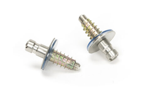 Satin SS (304) 50mm Secret Fixings for T Bar (2) - Offset | 50816