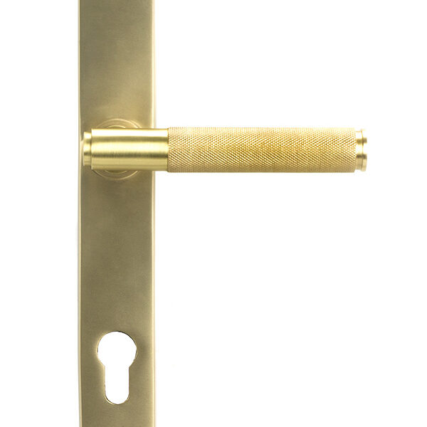 Satin Brass Brompton Slimline Lever Espag. Lock Set | 50841