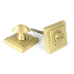 Satin Brass Round Thumbturn Set (Square) | 50883