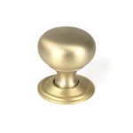 Satin Brass Mushroom Cabinet Knob 32mm | 50929